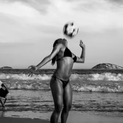 The woman and the wind