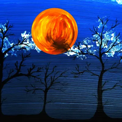 Full Pumpkin Moon