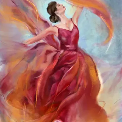 The fire girl