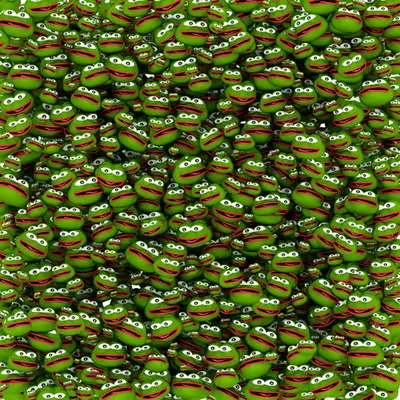 Rare Pepe Infinitely Happy 1/3 🐸😊