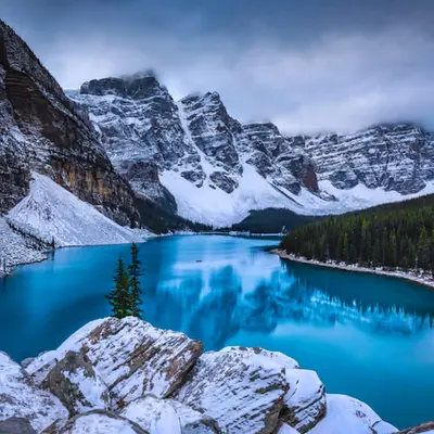 Winter Dreams at Moraine Lake