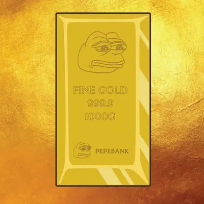 Gold Ingot Pepe