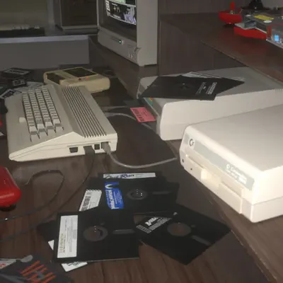 Retro Computer Desk