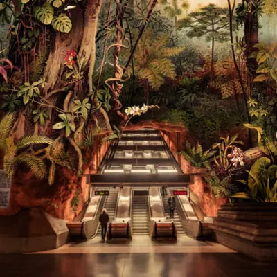 Natural station 