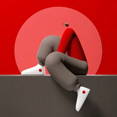 The red kid.