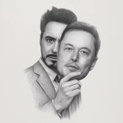 ELON MASK (pencil drawing)