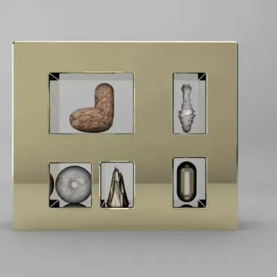 Collectors Box of Metaphysical Sculptural Objects