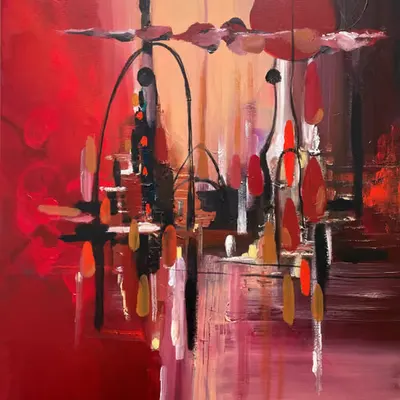 From the Other worlds series. ( Original + NFT )