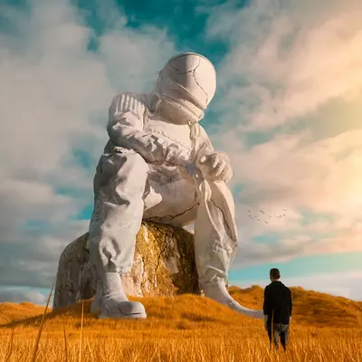 The Statue of Spaceman
