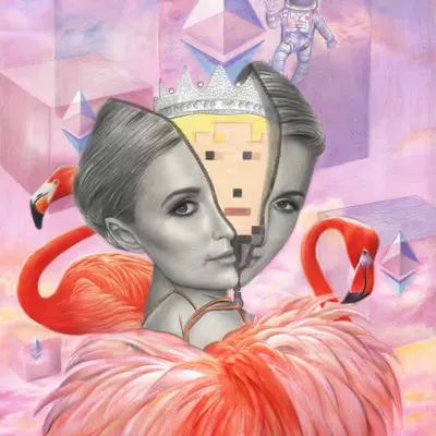 QUΞΞN (pencil drawing)