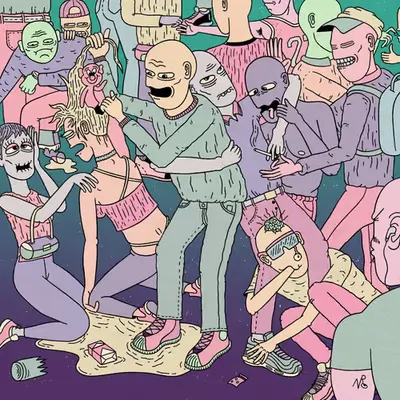 My friends and I, early '00s