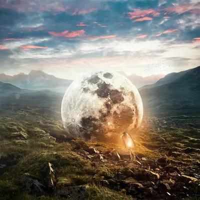 Soothing moon