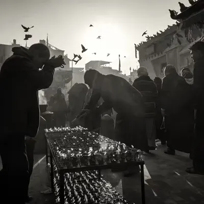 Boudhanath Morning 