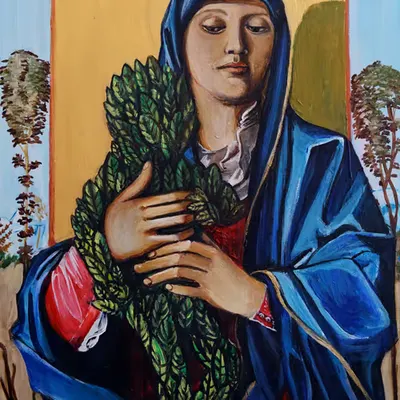 Madonna of the Small Tree after Bellini