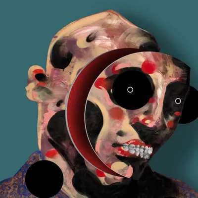 Just putting my face on