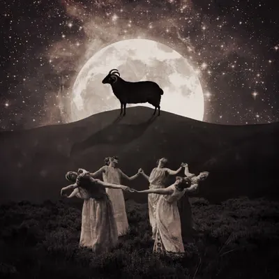 Under the light of the moon