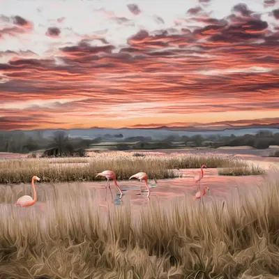 Flamingos