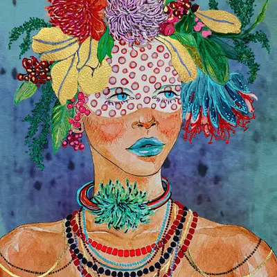 ' Ethiopian Girl '