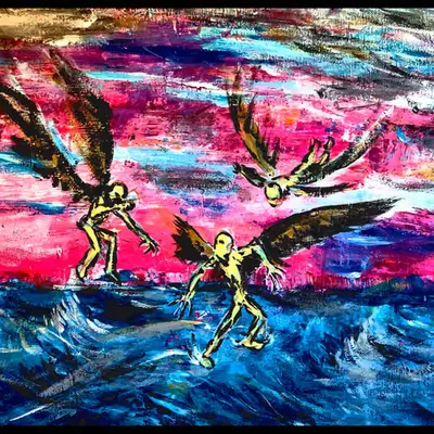 Angels Playing On The Water