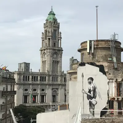 The Bantu Warrior in Porto