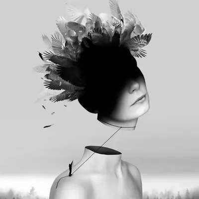 Self-portrait No.1 "Bird"