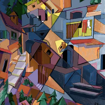 Cubist Neighborhood