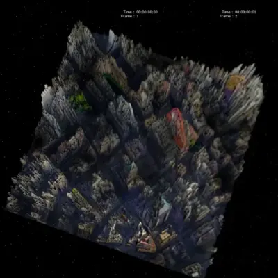 Data Art "Data World" #2