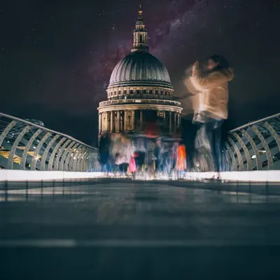 St Paul's Cathedral at Night