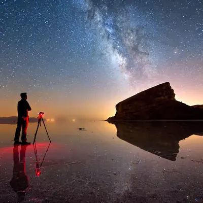 Nightsky Reflection