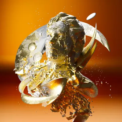 Portrait of a Collector (Electrum Splash)