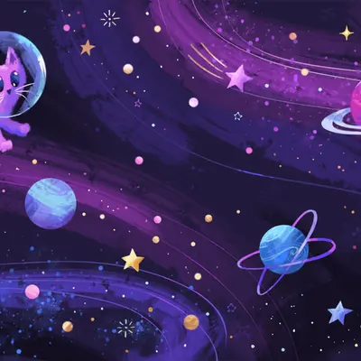 Celestial Catstronaut