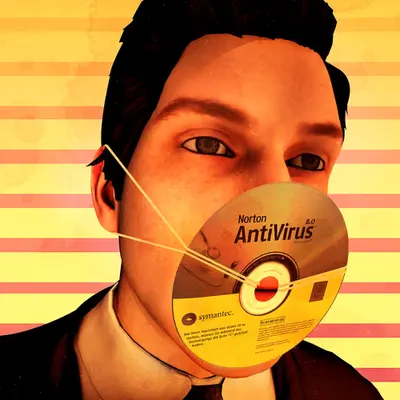 [Day 1969] “NORTON’S ANTI-VIRUS FACE MASKS"