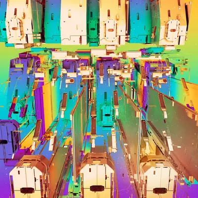 [Day 1916] “JUXTAPOSED COLUMNS J-7000”