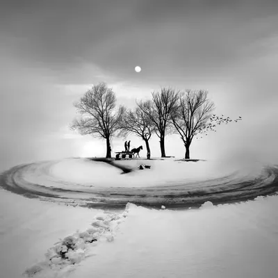 white infinity