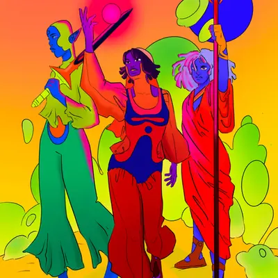 the seer, the magician, and the swordsman