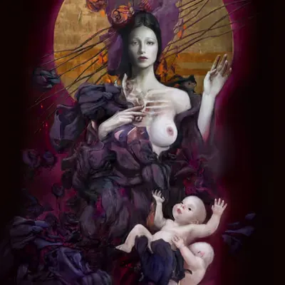 Leda with two baby's