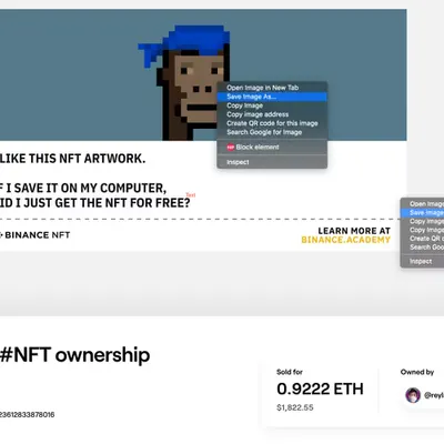 A short lesson on #NFT ownership
