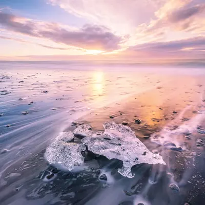 Pastel ice