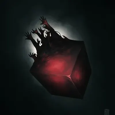 Forgotten black cube