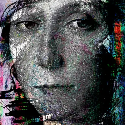 Young man without an apple