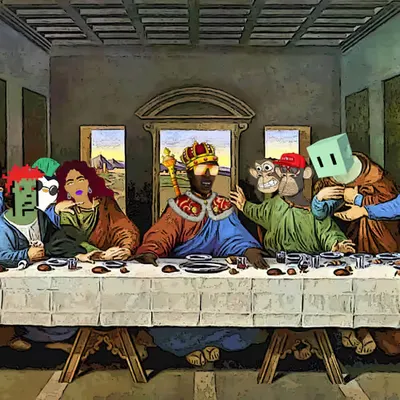 The First Supper - NFTs derivative