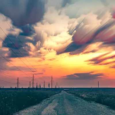 Pastel sunset.