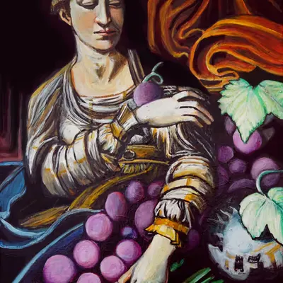 Madonna of the Vine after Parmigianino
