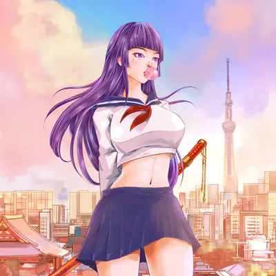 KOHARU and the Sunset/ 小春と夕焼け
