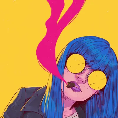Bleue
