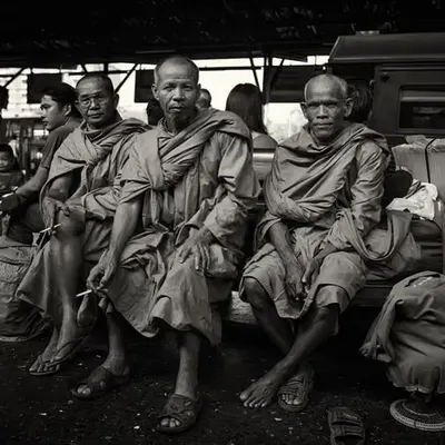 Traveling Monks