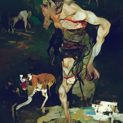 Running with dogs
