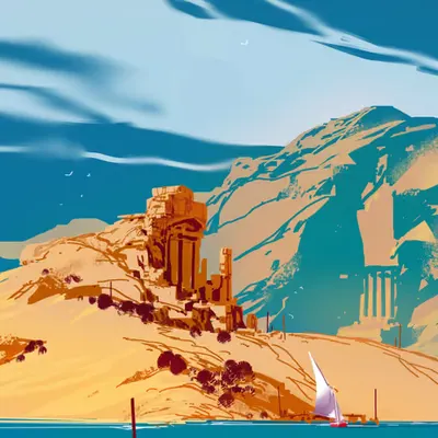 Desert ruins