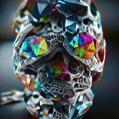 Diamond Skull