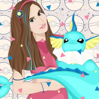 Chelsea and Vaporeon